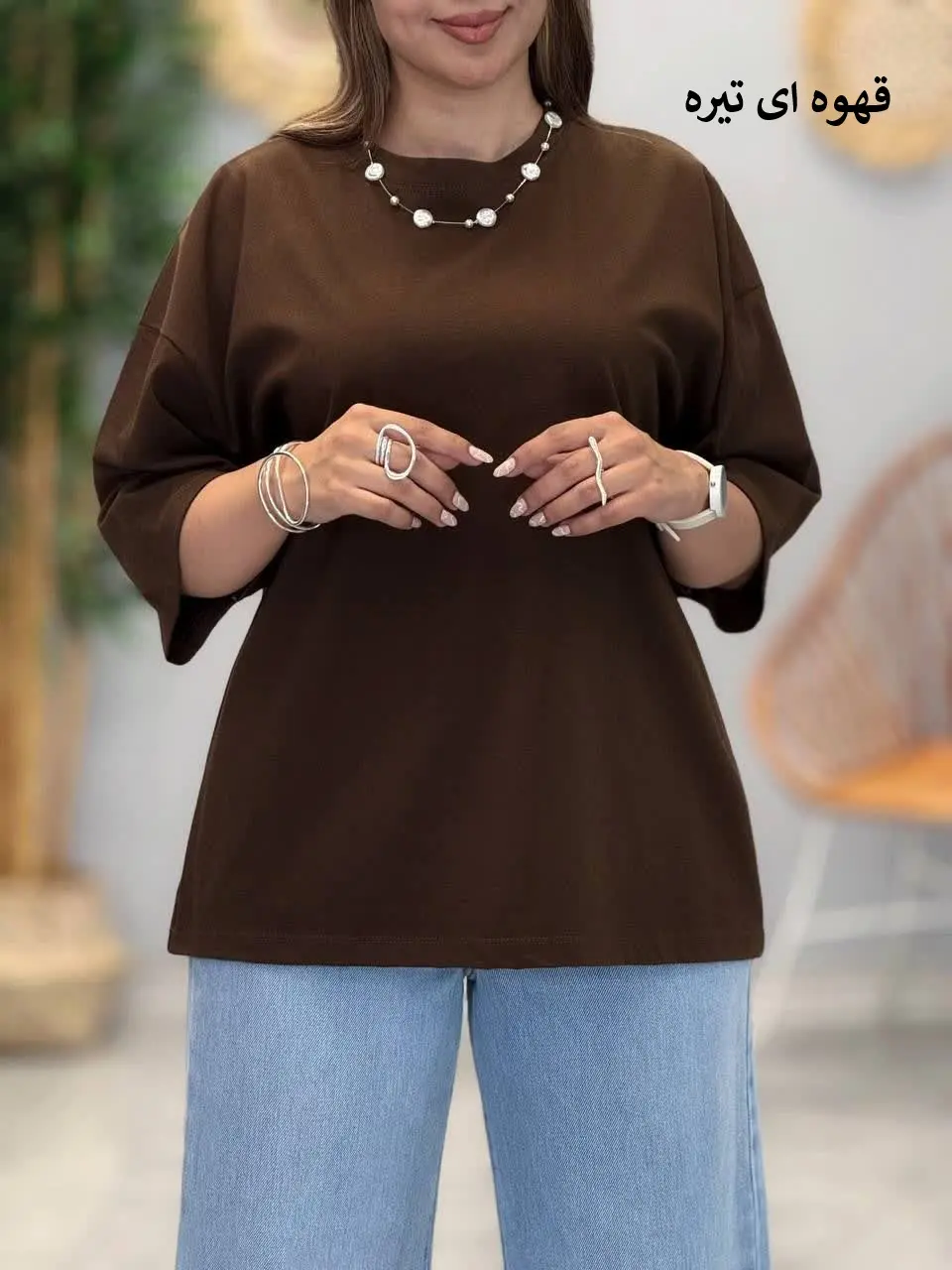 3419-تیشرت باکسی لاویسا